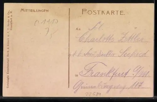 AK Metz, Blick auf die Moselanlage