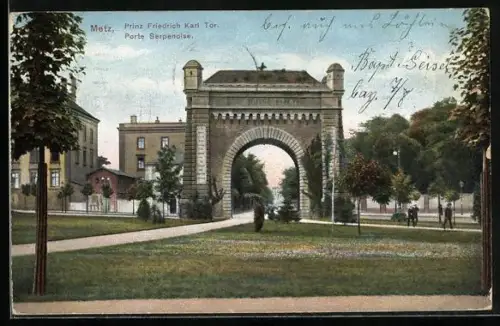 AK Metz, Prinz Friedrich Karl Tor
