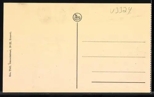 AK Courtrai, Caserne de l`Ecole regimentaire du 2eme de ligne