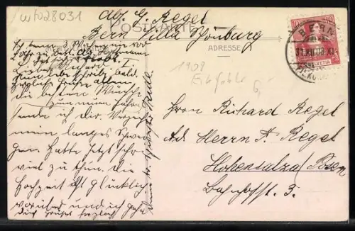 AK Bern, Alte Nydeckbrücke