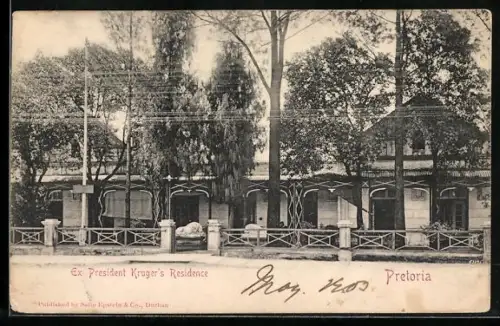 AK Pretoria, Ex-President Kruger's Residence
