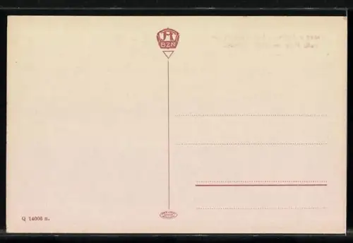 Künstler-AK Edward Harrison Compton: Passo di Rolle, Col Cimon della Pala