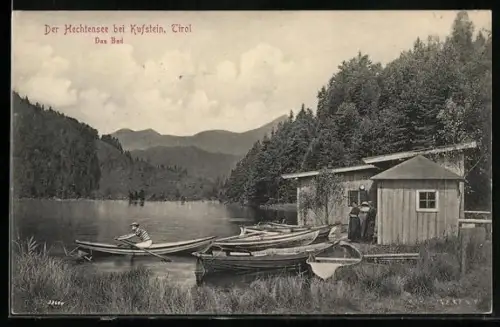 AK Kufstein /Tirol, Hechtensee, Das Bad