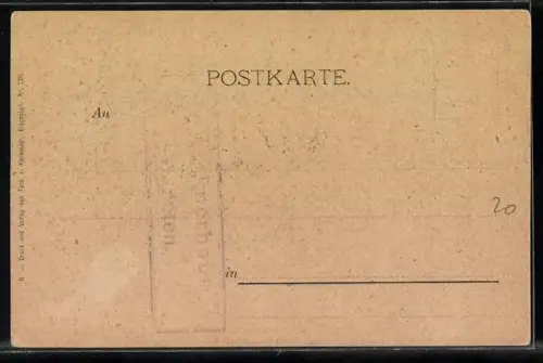 Künstler-AK Edward Theodore Compton: Heiligenblut am Grossglockner, Briccius-Kapelle