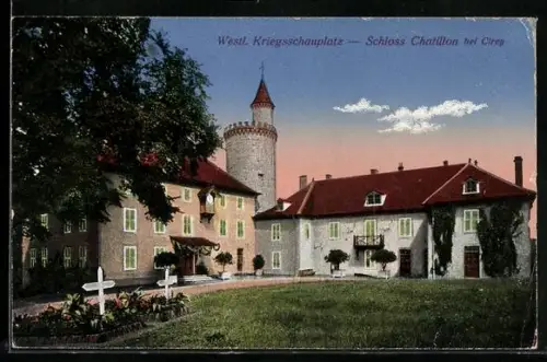 AK Cirey-sur-Vezouze, Schloss Chatillon