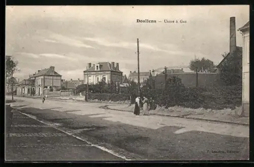 AK Doullens, Usineà Gaz, Strassenpartie