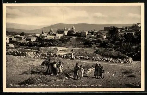AK Galilee, Cana in Galiliee, where Jesus changed water in wine