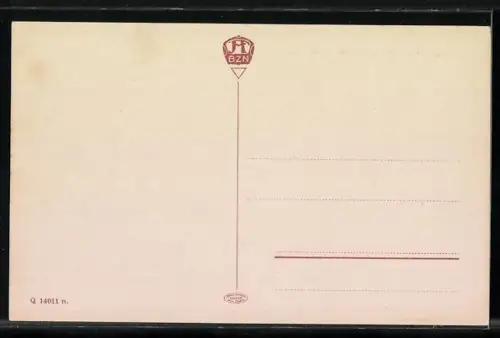 Künstler-AK Edward Harrison Compton: Prags, Lago di Braies