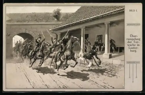 AK Lauterburg, Überrumpelung der Torwache