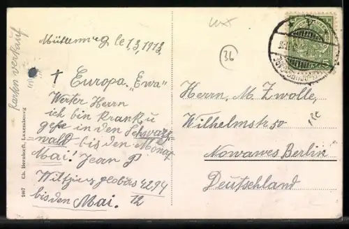 AK Prinzessin Antonia mit ihren Geschwistern