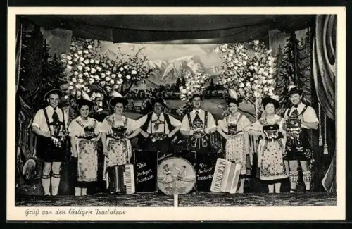 AK Trachtenkapelle, Die lustigen Isartalern