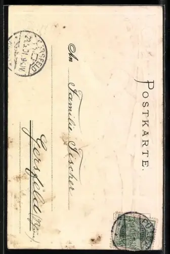 AK Sportler setzt einen Kranz auf die Büste von Turnvater Jahn