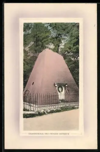 AK Rheinsberg, Grabdenkmal d. Prinzen Heinrich