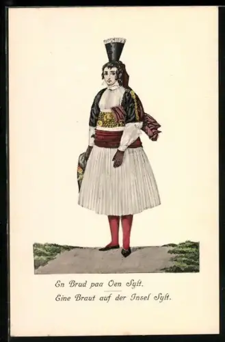 AK Sylt, Eine Braut auf der Insel Sylt