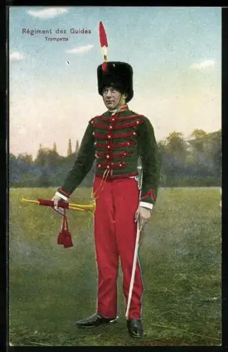 AK Régiment des Guides, Trompette