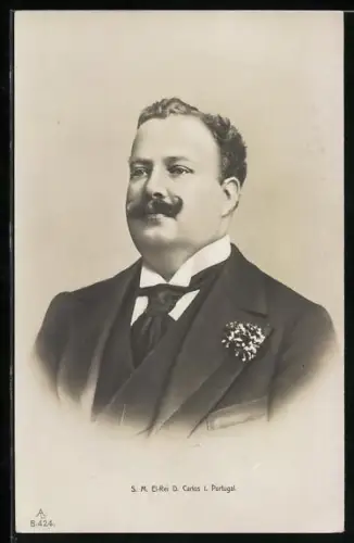 AK S. M. El-Rei D. Carlos I. Portugal