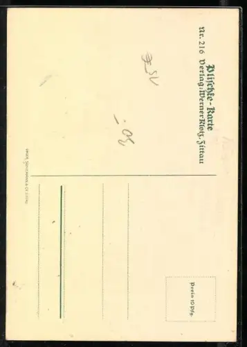 Künstler-AK Georg Plischke: Rübezahls Kammwanderer