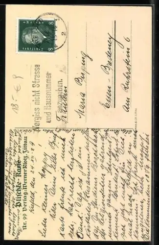 Künstler-AK Georg Plischke: Frohe Weihnacht, drei Engel tanzen auf einem Tannenzweig