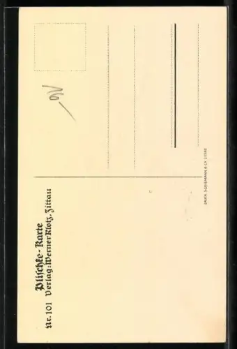 Künstler-AK Georg Plischke: Frohe Weihnachten, Engel mit Kerze auf einem Tannenzweig