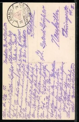 AK Kaiserin Auguste Victoria von Preussen mit Perlenkette