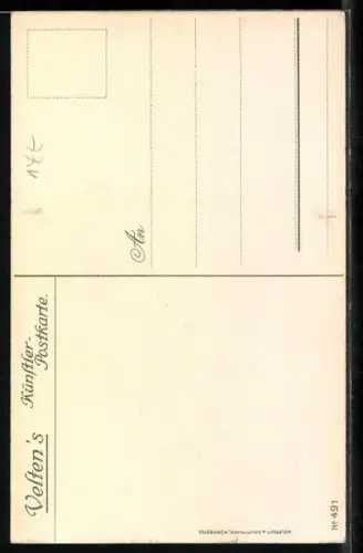 Künstler-AK K. Mutter: Baden-Baden, Rittersaal im alten Schloss