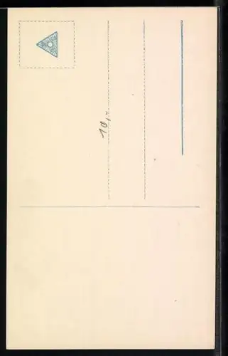 AK Prinz Joachim v. Preussen in Uniform mit seiner Braut