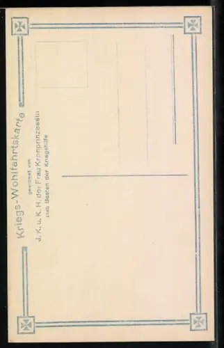 AK Portrait von Kronprinzessin Cecilie mit schöner Halskette