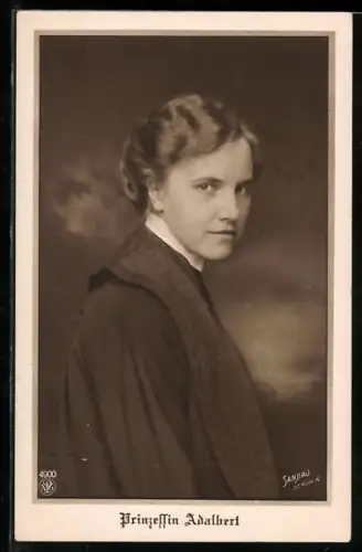 AK Porträt Prinzessin Adalbert von Preussen