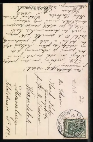 Künstler-AK Domenico Mastroianni: Triumph der Jugend, Greisin und emporsteigendes Mädchen