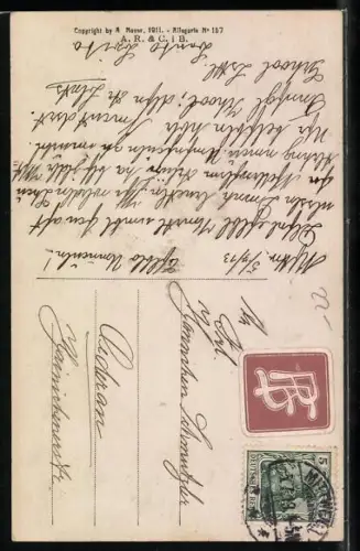 Künstler-AK Domenico Mastroianni: Der Kuss, Plastik