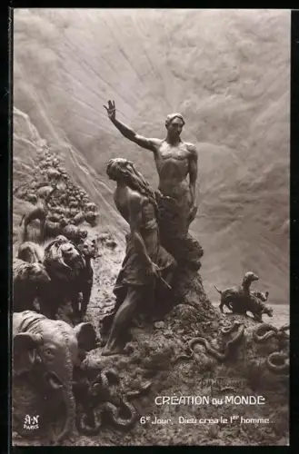 Künstler-AK Domenico Mastroianni: Création du Monde