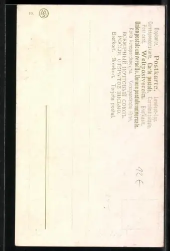 Künstler-AK Portrait Victor von Scheffel