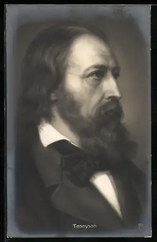 AK Tennyson, Portrait des Schriftstellers