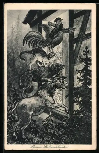 AK Bremen, Die Bremer Stadtmusikanten