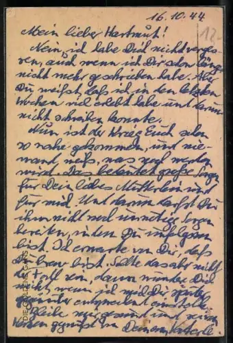 Künstler-AK Karel L. Links: Die goldene Gans