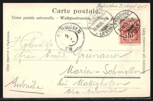 AK Fribourg, Vallée et Pont du Gotteron