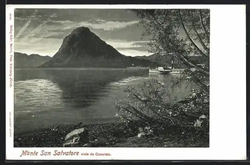 AK Lugano, Monte San Salvatore vista da Casarate