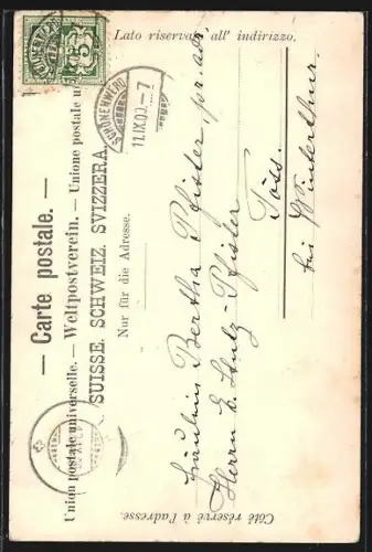 AK Schönenwerd, Häuser an der Ruine Falkenstein