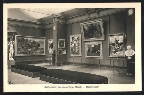AK Basel, öffentliche Kunstsammlung im Böcklinsaal