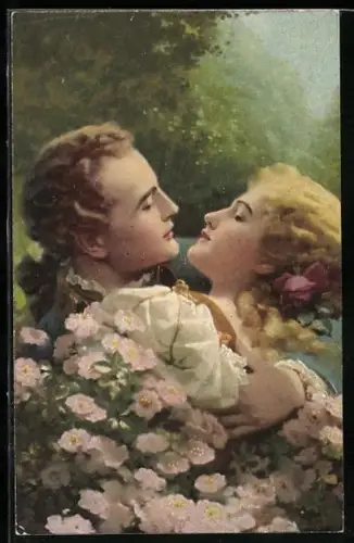 AK Nur Du!, Liebespaar küsst sich