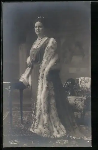 AK Portrait Wilhelmina von den Niederlanden