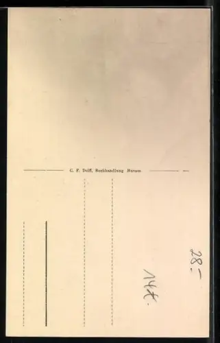 AK Porträt Dichter Theodor Storm