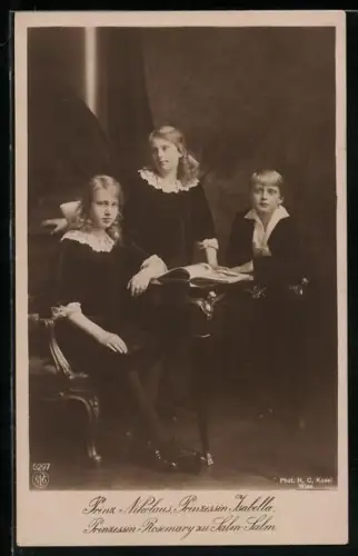 AK Prinz Nikolaus, Prinzessin Isabella und Prinzessin Rosemary zu Salm-Salm