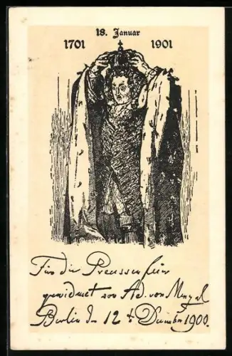 AK Friedrich I. von Preussen, Krönung