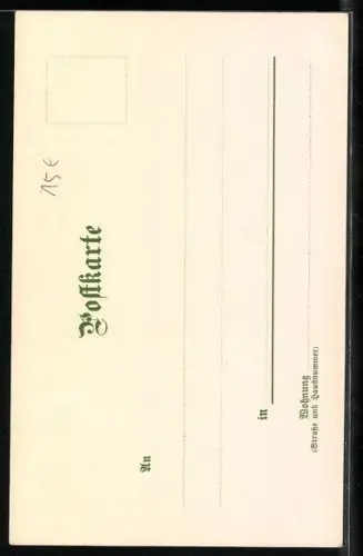 Künstler-AK F.Perlberg: Klausen, Panorama mit Kloster Säben, Kirche