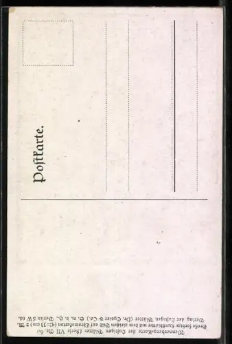 Künstler-AK Brynolf Wennerberg: Fürs Vaterland!, Frau dekoriert ein Eisernes Kreuz an der Wand, Soldat reicht Hammer