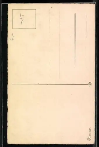 Künstler-AK Pauli Ebner: Kleines Mädchen auf Schmetterlingsjagd