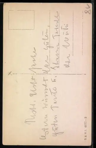 Künstler-AK C. Öhler: Osterküken wippen auf einem Osterei