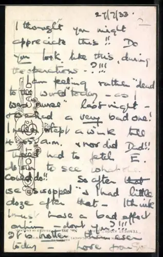 Künstler-AK Douglas Tempest: Kleines Mädchen beim Friseur