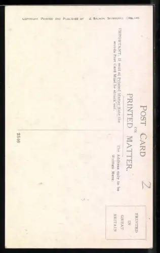 Künstler-AK T. Gilson: Mann schläft in einer Hundehütte